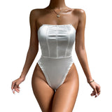 Women's Tight Bottoming Shirt Slim Fit Jumpsuit