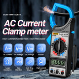 ANENG DT266 LCD 1999 Count Digital True RMS Professional Clamp Meter AC/DC Current Voltage Tester Multimeter Pliers Ammeter