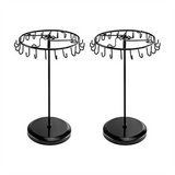 Spinning Tree Stand,Bracelet Hanger Bracelet Earrings Stand Jewelry Display Props,with 23 Hooks