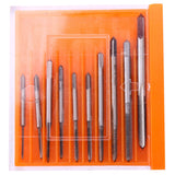 11Pcs/Lot M1 M1.2 M1.4 M1.6 M1.7 M1.8 M2 M2.5 M3 M3.5 Mini Screw Set Hand Tap Thread Wire Tapping Threading Taps Attack