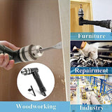 Electric Three-Claw Chuck Device Right-Angle Corner Right Angle Drill Adapter