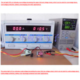 LED Digital Voltmeter DC 10V 50V 100V 300V 1000V Upper lower Alarm f/ 5V 12V 24V BMS Battery Overvoltage undervoltage protection
