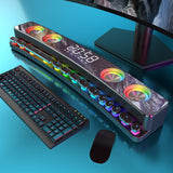High Quality Bluetooth Speakers Sound Bar RGB 3D Stereo Surround Subwoofer AUX FM Radio Home Clock Computer Music Center Hot New