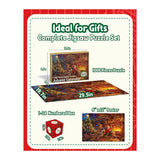 Santa Claus With Tree 1000 Piece Christmas Jigsaw Puzzles Family Funny Decompression Games Durable