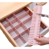 Wearable household 4-piece separator, lighting combination, makeup, socks, underwear, cone organizer, wardrobe board