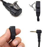 Walkie Talkie 2.5mm Earpiece 1 Pin Covert Acoustic Tube Earpieces Headset For Motorola Talkabout MH230R MR350R T200 T260 T600