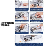 3 in 1 Multi-Size 5.5/6.5/8mm Slim Automatic Electric Tobacco Cigarette Rolg hine Injector Maker Roller Tube Smoking Tool