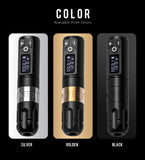 Ambition Soldier Wireless Tattoo Pen Machine Battery with Portable Power coreless Motor Digital LED Display For Body Art