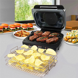 for Ninja Foodi Grill XL Fryer, Multi-Layer Dehydrator Toast Rack Air Fryer Accessories