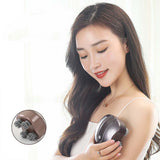 Electric Scalp Massager with LED Light Electric Hair Massager Portable Head Massager Scalp Stress Relax Handheld Massager