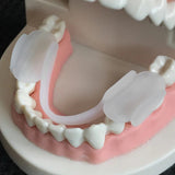 Silicone Comfortable Snoring Mouthguard Night Anti-wear Anti-slip Granules Teeth Brace Mouthpiece Sleeping Molar Tooth Guard Pad