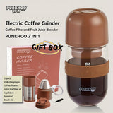 1pc, Electric Coffee Grinder, Automatic Grinding Integrated Mini Coffee And Juice Machine, Mini Portable Coffee Grinder