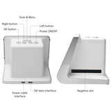 Film and Slide Scanner for 135 Film(36*24mm)/126KPK /110 Film/Super8/ Monochrome/Slide to Digital JPEG Photos 5'' Screen 16GB