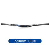 Mountain Bike Handlebars 31.8MM Diameter High-Rise with Matte Surface 720MM 780MM Aluminum Alloy Handlebar for Bicycle