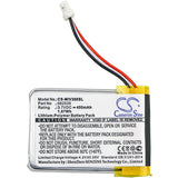 Dashcam 450mAh/1.67Wh Battery For HP：F520 F520G F500G F310 F210 F300 Abee：V31 V35 V51 M3