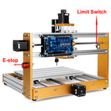 Mini Router Pro Aluminum Frame CNC 3018 Plus Upgrade Kit NEMA17 Stepper Motor 500W Spindle Limit Switch Offe Control