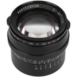 50mm F1.2 M43 Mount Large Aperture Lens for GH5/GM10/GX8/GF9 Mirrorless Camera