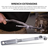 Universal Wrench Tool Bar Fully Coated To Prevent Corrosion Spanner Extender Heavy Duty for nics Handyman DIYers