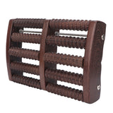 Wood Double Foot Massage Roller Foot Roller Massager  the Floor for Men for Elder for Women