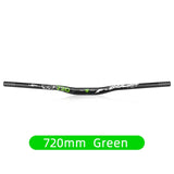 Mountain Bike Handlebars 31.8MM Diameter High-Rise with Matte Surface 720MM 780MM Aluminum Alloy Handlebar for Bicycle