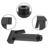 Solid Brass Square Black Sprayer Handheld Bidet Head Shower
