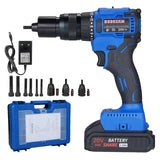 2-in-1 Electric Nut Kit 20V Cordless with Memory Mode Brushless Motor Bd Rivet hine Tool for Rivets