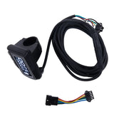 1pc E-Bike EN06 Control Panel 24-48V For Electric Bicycle Scooter 5pin/6pin LCD Display With Adapter Cable Bicicleta