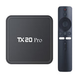 TX20 Pro Android 15 TV Allwinner H313 Quad Core 8K Video Decoding Upgrade 16G 256G 5G 2.4G Dual Wifi BT5.2 Set Top Box