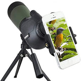 Bird Watching Telescope 20-60X60/80 Spotting Scope Waterproof Outdoor Hiking Camping Equipment for Moon Target Shooting