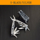 A Hot selg Multi Tool Stainless Steel free sample Wire Stripper With Knife Screwdriver Saw Folding Pliers