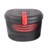 Cycg 33x26x24CM Black Red Basket Bag Install Easy To Use Abs Material Bikes EBike For Electric Scooter