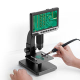 7 Inch 2000X Digital Microscope 500X 1000X USB Industrial Continuous Amplification Magnifier for Soldering Electronic