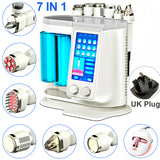 New 7 in 1 Hydrogen Oxygen Small Bubble Facial Beauty Machine H2O2 Hydro Dermabrasion Rejuvenation Tightening Skin Care Face Spa