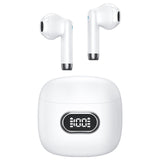 Wireless Earbuds IPX5 Waterproof Stereo In-Ear Earphones 35Hrs Playtime Fit For Sports Workout Gaming White