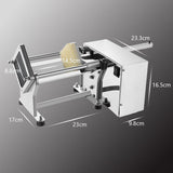 7/9/13mm Commercial Fries Cutter Electric Potato Cutters Stainless Steel French Fries Cutter Chip Carrot Slicer Kitchen Gadgets