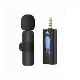 Lavalier Microphone Portable Audio Video Recording Mini Lapel Mic Wireless Microfone for Game Phone