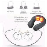 Neck Massager Electric Deep Kneading Shiatsu Heated Cervical Body Massage Pain Relief Tool Health Care Antistress Relaxation
