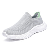 New sports women in summer autumn, breathable comfortable with fly woven mesh surface, lightweight and casual men's shoes for one foot