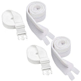 Top-2X Bridge to King Converter Kit Adjustable Mattress for BedspaceFiller Twin Bed Connector