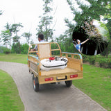 Vehicle-Mounted Agricultural Three-Wheel Garden hinery Orchard Disinfection Electric Sprayer