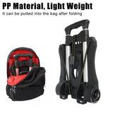 Portable Two-wheel Trolley Hand Sack For Home Travel Shopping Folding Luggage Cart Foldable Barrow Heavy Duty