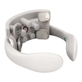 Electric Pulse Neck Massager USB 4 Vibration Modes 15 Pulse Strength Hot Compress Neck Massager Device USB Pulse Neck Massager