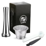 Refillable Coffee Capsules Reusable Pods Compatible With Nespresso Inissia capsula nespresso reutilizable