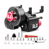 Metal 2 Speeds Shiftable Transmission Gearbox For Axial & SCX10 II III 1/10 RC Crawler Car Upgrades Accessories