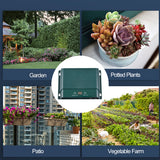 Solar Drip Kit Automatic Irrigation System Set for Garden 7 Timing 30 Watering Modes 32.8FT