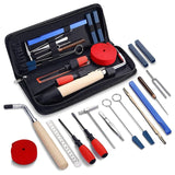 16Pcs Portable Professional Piano Tuning Kit Universal Diy Piano Tuning Tools Piano Repairing Accessories with Bag