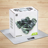 Vertical double-sided flip bucket remote control stunt drift light horizontal cool high-speed climbing toy car
