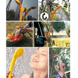 Portable Shower 12V Cleaning Tool Car Washing for Camping Traveg Beach Swimming Pets Bath Outdoor/Indoor