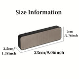 1pc 22.86cm Large Digital Wall Clock With Temperature And Humidity Display, 3 Alarms, Night Mode, And 12/24H LED Display - Battery Is Excluded