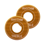 2Pcs Aluminum Alloy 3 Way Toggle Switch Washer Pickup Selector Ring for LP EPI Electric Guitar Part